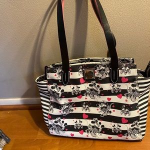 Dooney and Burke Minnie and Mickey Sweetheart Bag